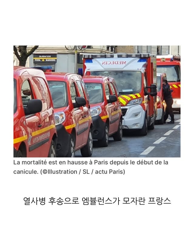 지면 온도 55도 찍은 에어컨 없는 유럽 상황 | 인스티즈