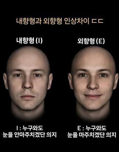 내향인과 외향인의 눈빛 차이 | 인스티즈