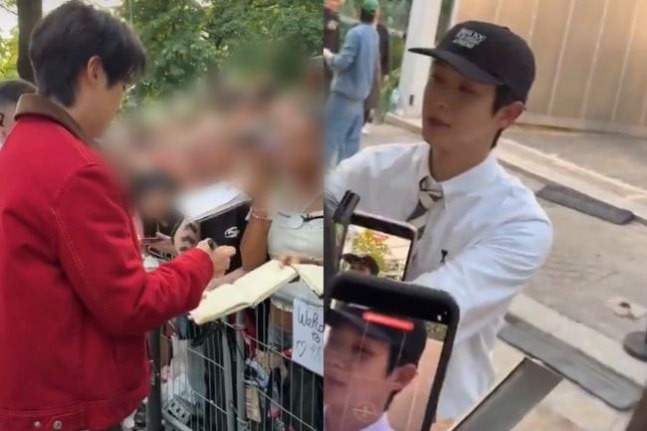 최우식, '흑인팬 차별' 갑론을박에.."시간 부족해 놓쳐, 다시 만나길" 해명+사과 | 인스티즈