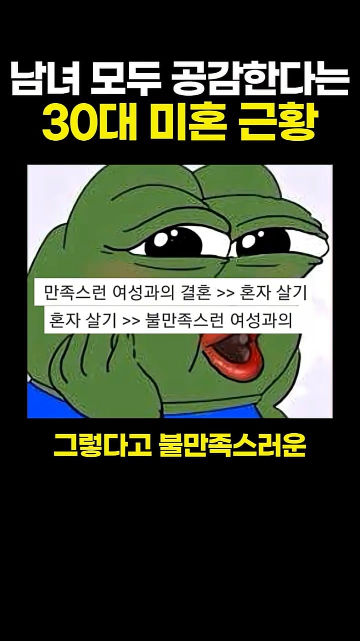 남녀 모두가 공감한다는 30대 미혼 근황 | 인스티즈