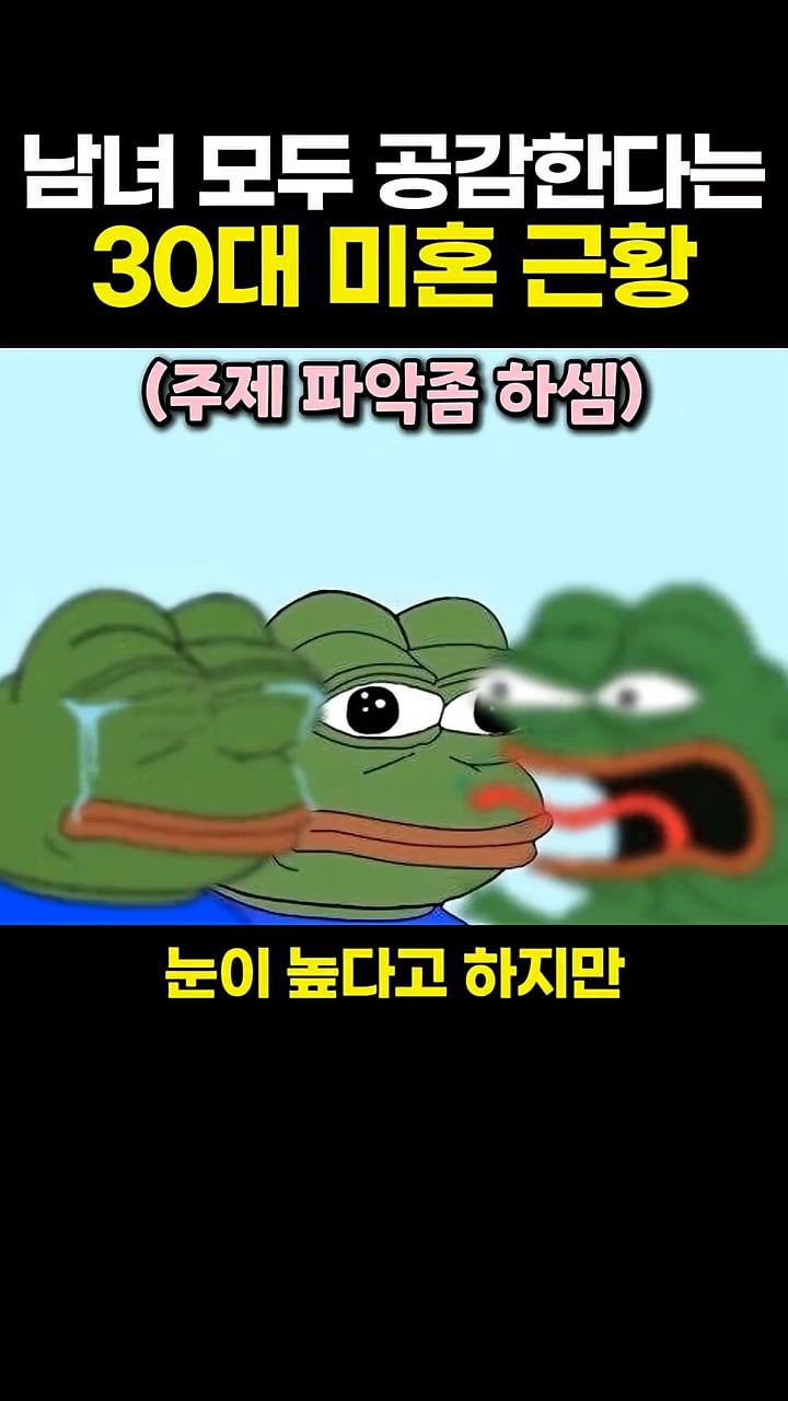 남녀 모두가 공감한다는 30대 미혼 근황 | 인스티즈