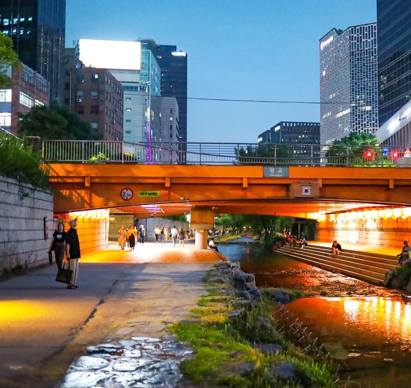 여름밤의 청계천, 여름날의 쉼표 | 인스티즈