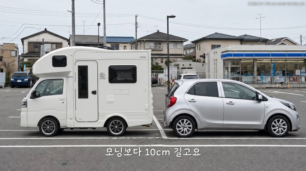 일본에서만 볼 수 있다는 모닝보다 작은 캠핑카 | 인스티즈