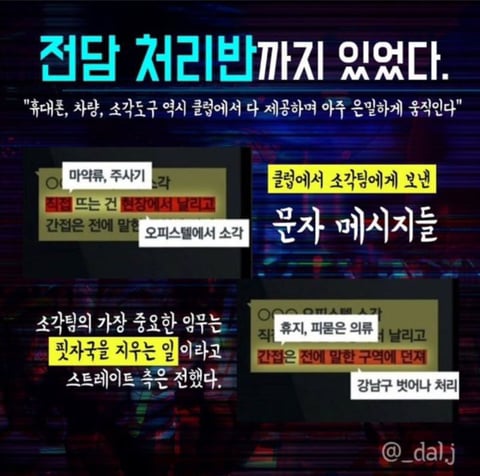 너네 와이지 버닝썬 이정도까지인줄 알았음..? 의사 혈흔 지우는 팀까지 있었다는 거? | 인스티즈