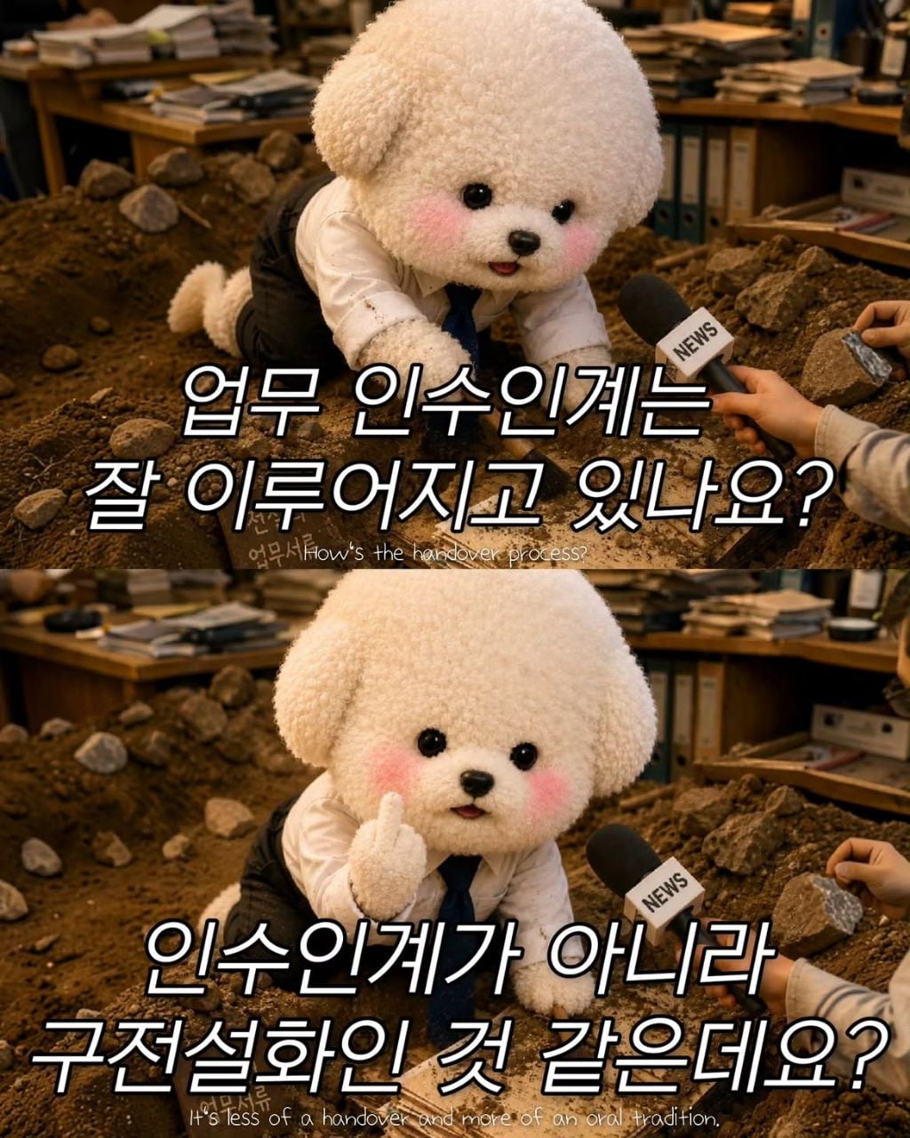 업무 인수인계는 잘 이루어지고 있나요? | 인스티즈