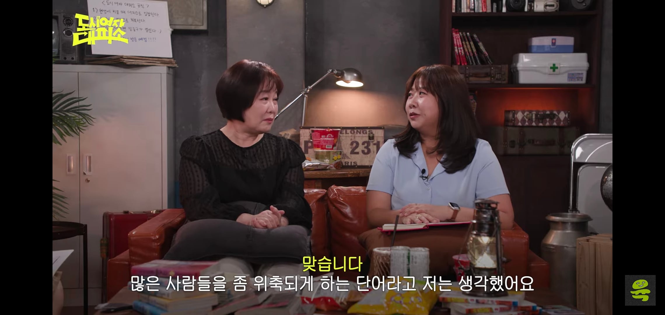 잡음과 다르게 게스트, 대화주제 다 너무 좋은 고아성x김민경x찰스엔터 유튜브 도시여자대피소.jpg | 인스티즈