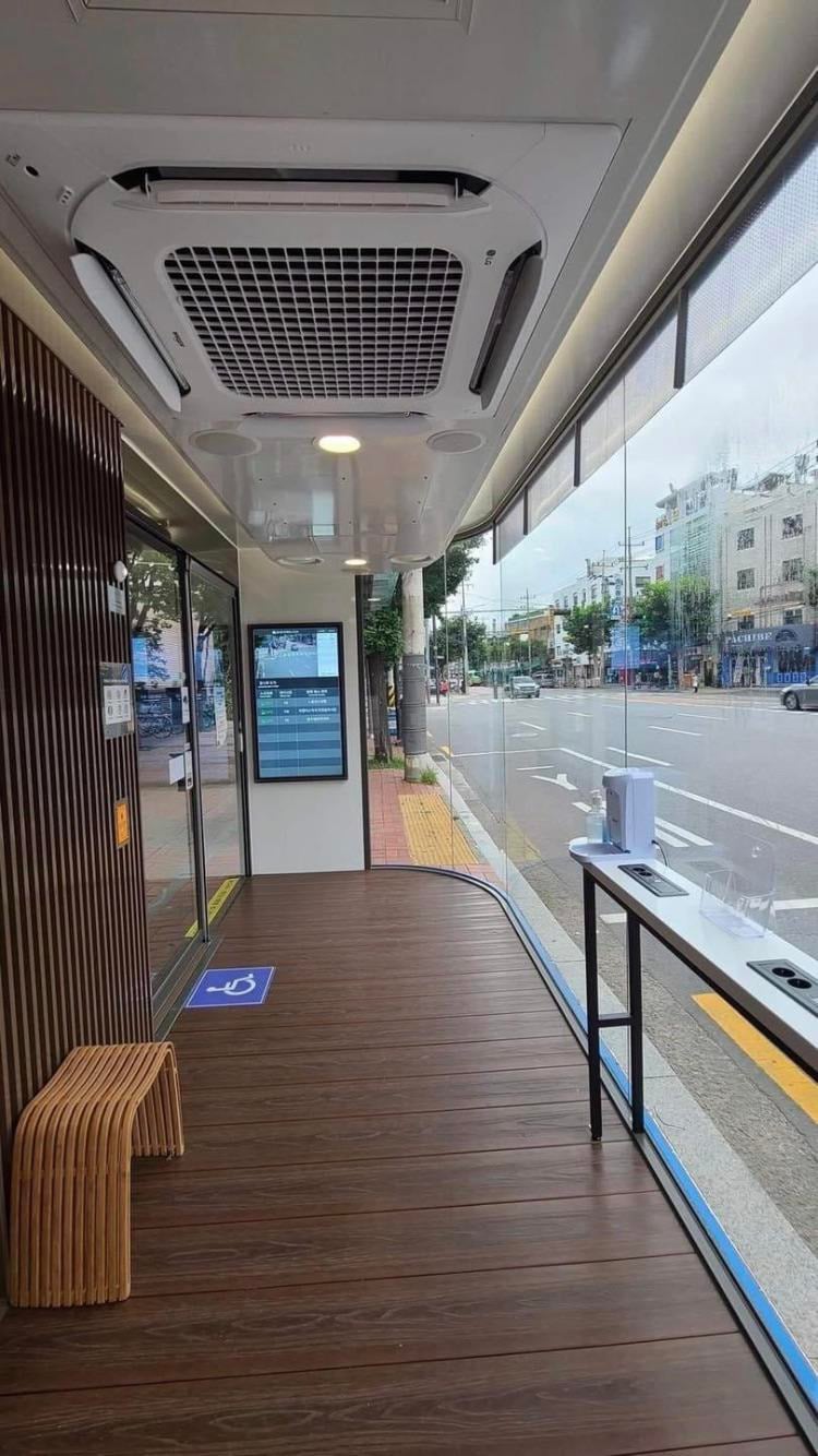 한국의 버스 쉼터에 대한 프랑스 및 여러나라 반응 | 인스티즈
