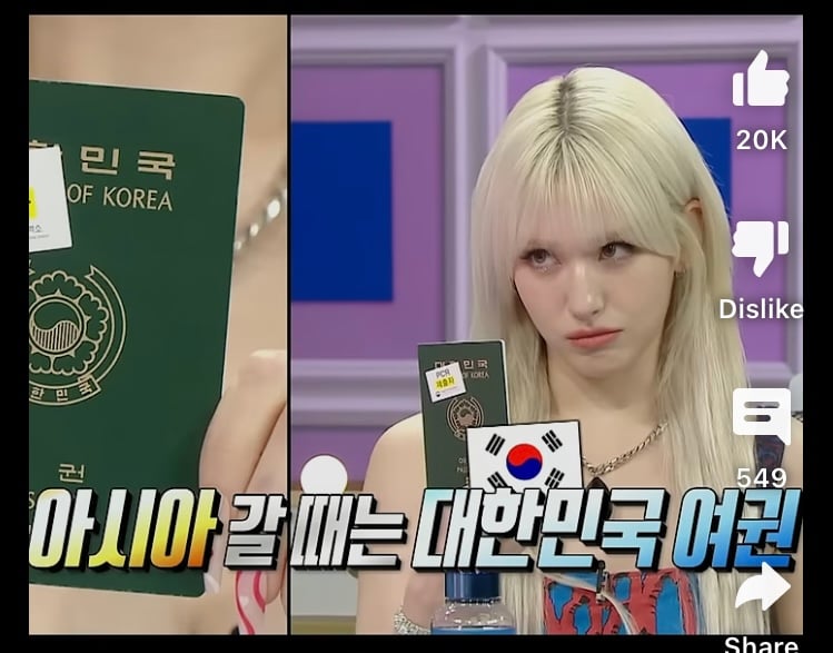 여권부자 전소미, 3개국 여권비교 | 인스티즈