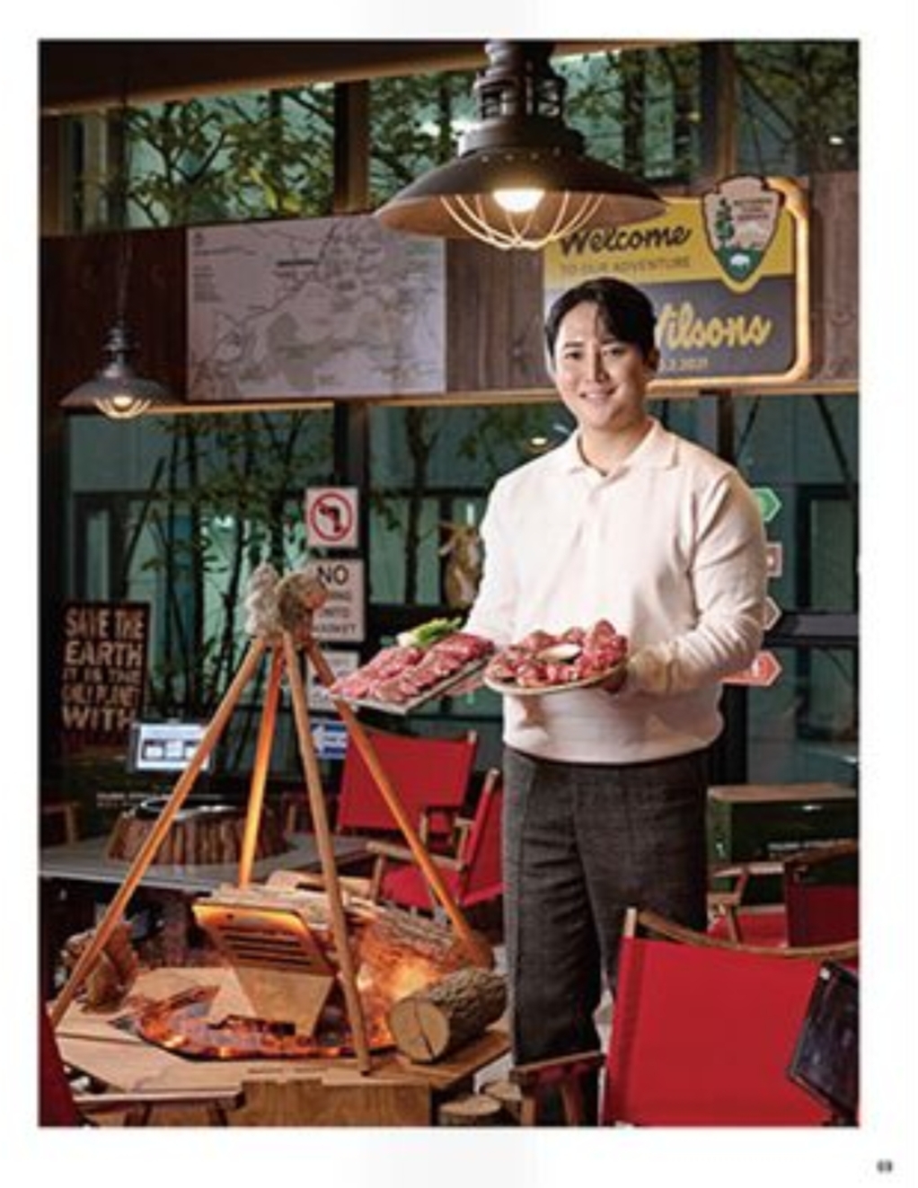 sns에서 난리난 멋있는 홍대 맛집 고기집 사장님 | 인스티즈