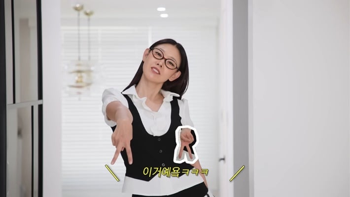 한혜진이 보여주는 모델샷 믿으면 안되는 이유 | 인스티즈