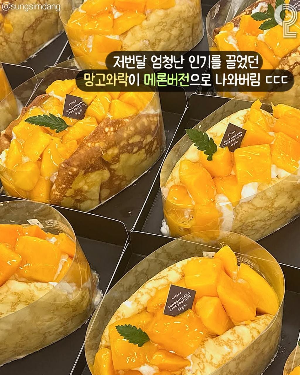 성심당 신메뉴 메론와락🍈 출시 | 인스티즈