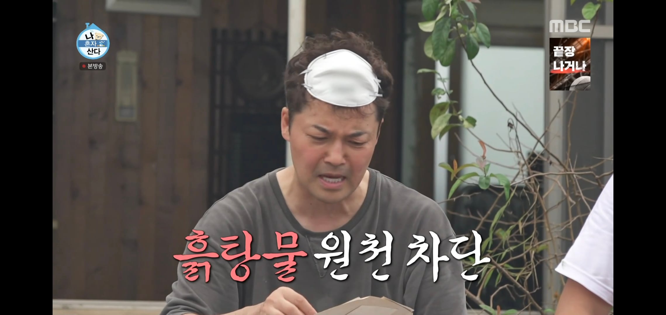 오늘자 나혼자산다 땅에 떨어진 고기 먹는다vs안 먹는다 논쟁.jpg | 인스티즈