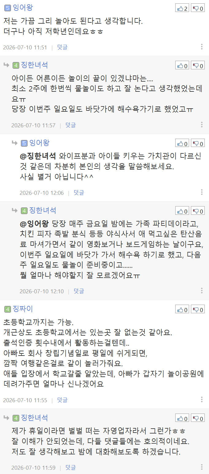 초등학교 2학년이 학교 안가고 놀러 가는게 맞나요? | 인스티즈
