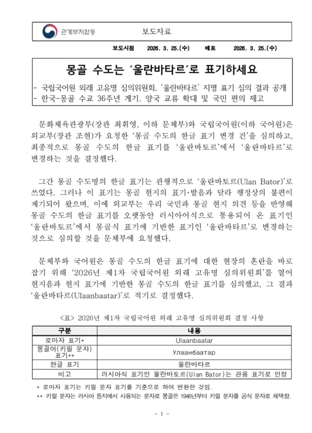 몽골 수도가 어디었더라 | 인스티즈