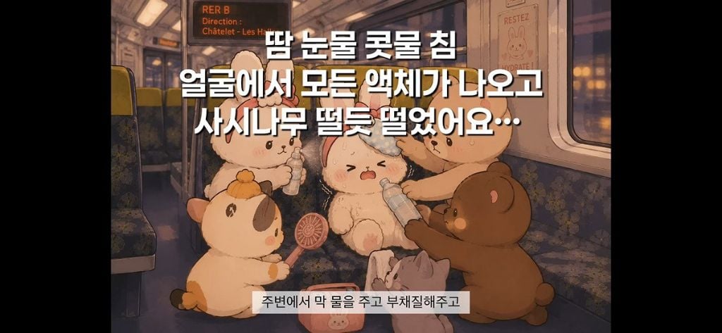 프랑스 폭염으로 진짜 죽을뻔한 하신분 브이로그.jpg | 인스티즈