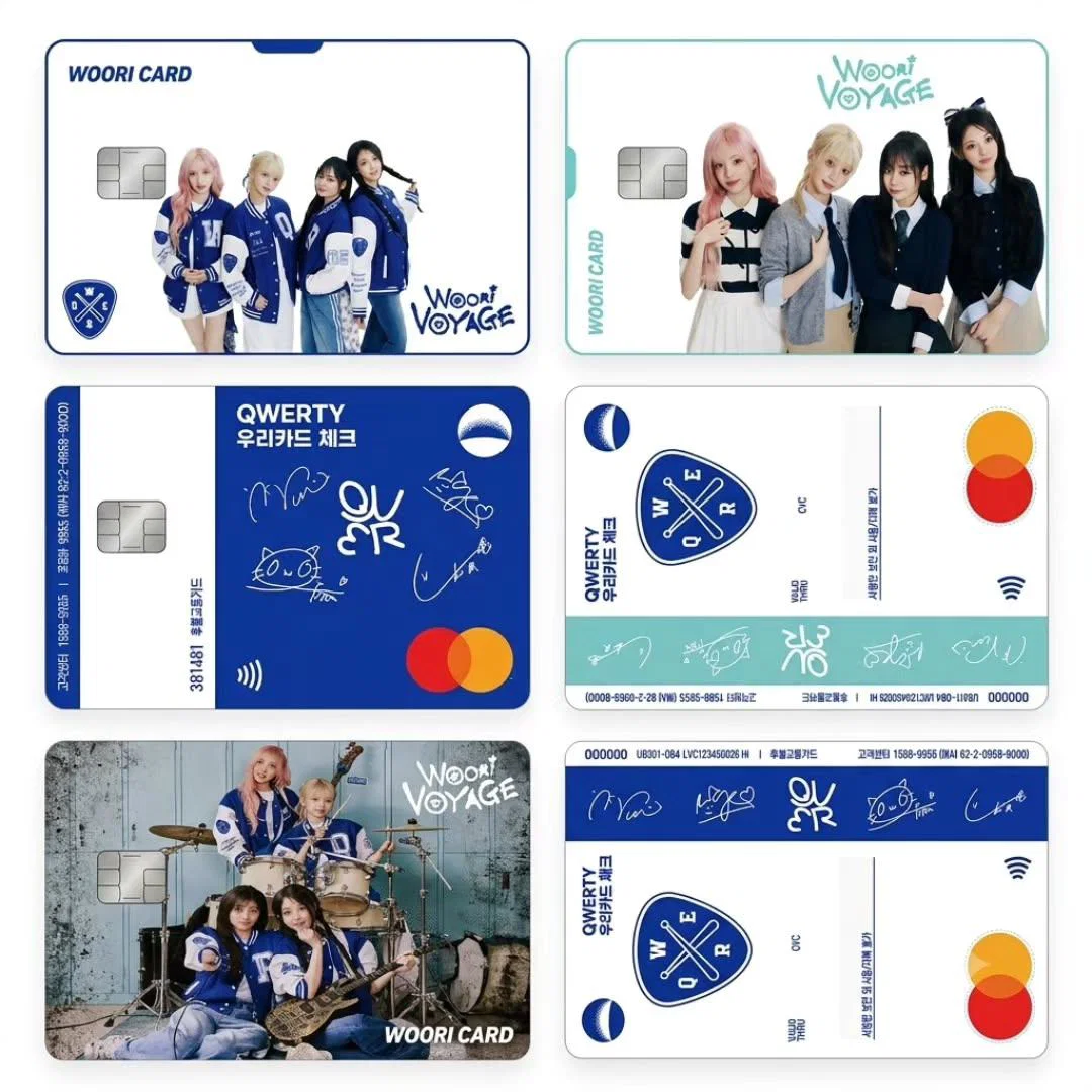 우리은행 QWER 체크카드 3종출시.jpg | 인스티즈