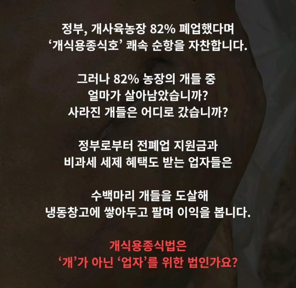 개식용종식 유예기간 연장 개정안 발의했었던 의원들 | 인스티즈