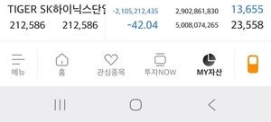 "일장춘몽인가” 하닉 21억 손실 개미의 인증(ft.레버리지) | 인스티즈