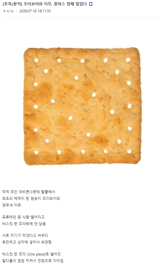 스포?) 점점 스노우볼이 커지고 있는 원피스 앵무새 떡밥 | 인스티즈