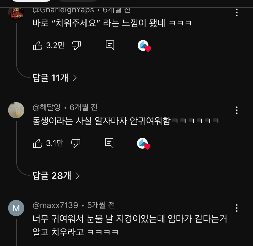 아기와 내 엄마가 같다는걸 깨달은 첫째 | 인스티즈