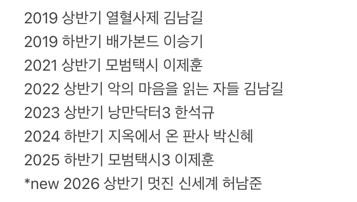 멋진 신세계 1롤 여주 임지연 빼고는 감독, 작가, 남주 모두 상받은 sbs 내부 시상식 | 인스티즈