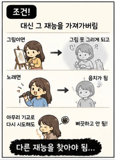 너가 가진 재능중 가장 뛰어난걸 가져가는대신 돈을 주겠다 | 인스티즈