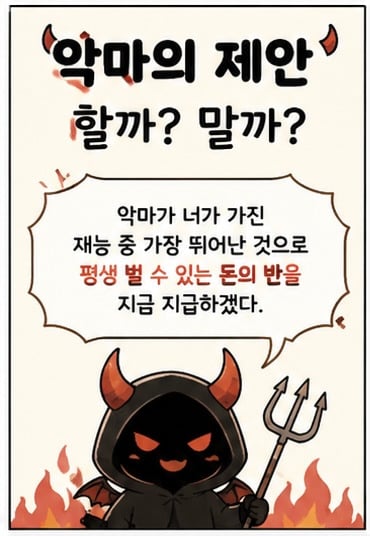 너가 가진 재능중 가장 뛰어난걸 가져가는대신 돈을 주겠다 | 인스티즈