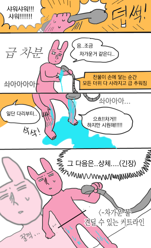 여름철에 찬물샤워하는 내 모습 | 인스티즈