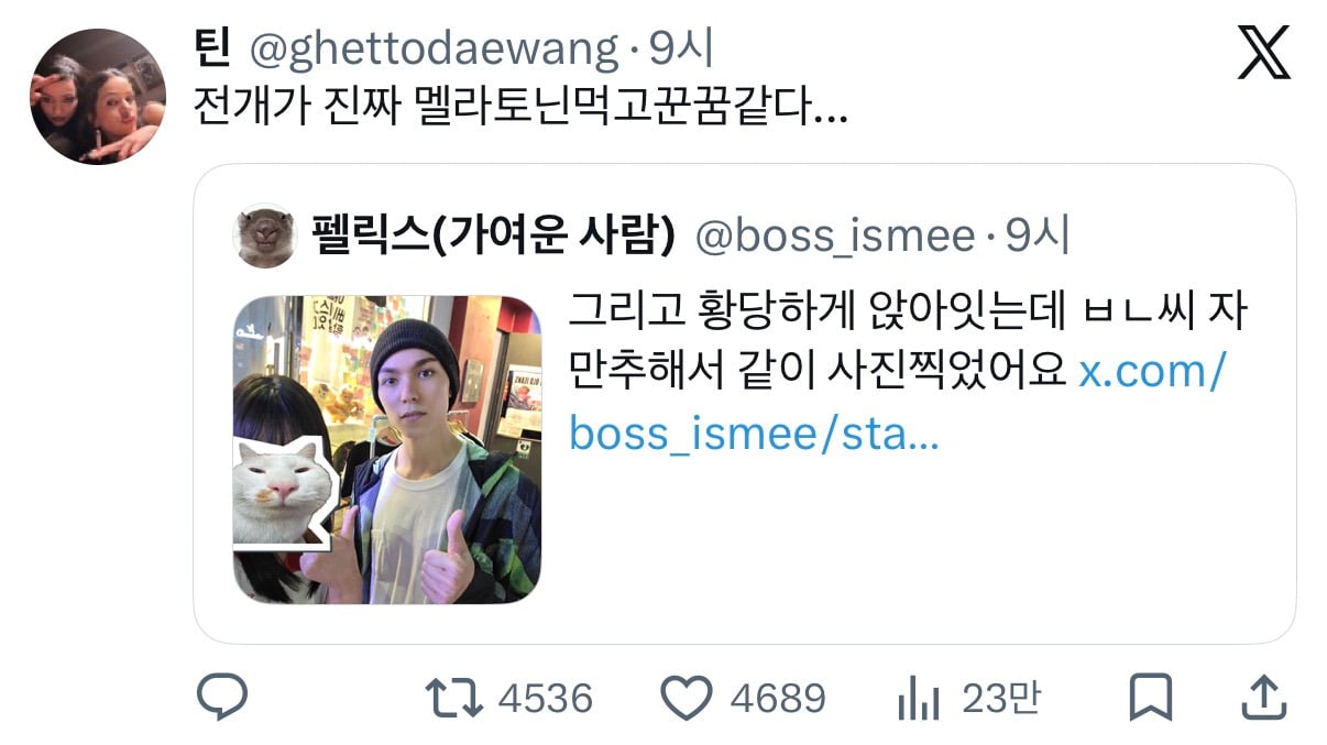 전개가 진짜 멜라토닌먹고꾼꿈같다...twt | 인스티즈
