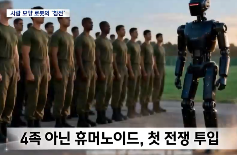 AI 작전참모 이어총 쏘는 '휴머노이드' 전쟁 투입됐다 | 인스티즈
