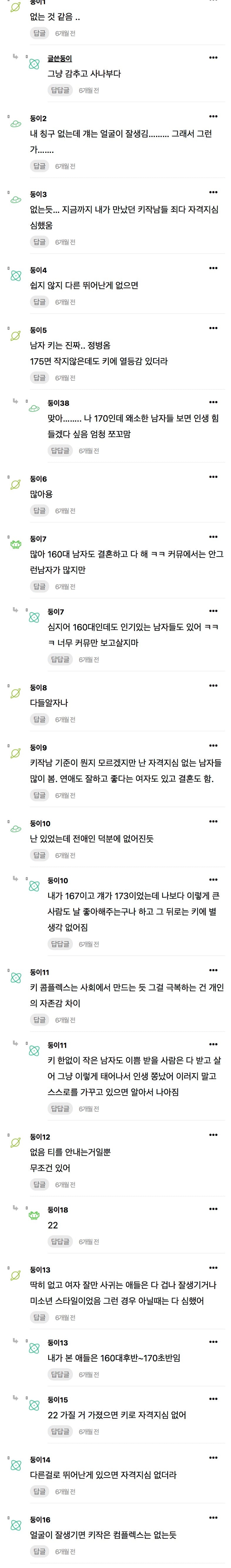 현실에 키 자격지심 없는 키작남 있음?? | 인스티즈