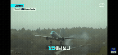 일본 나리타공항에서 고어라운드하는 대한항공 | 인스티즈