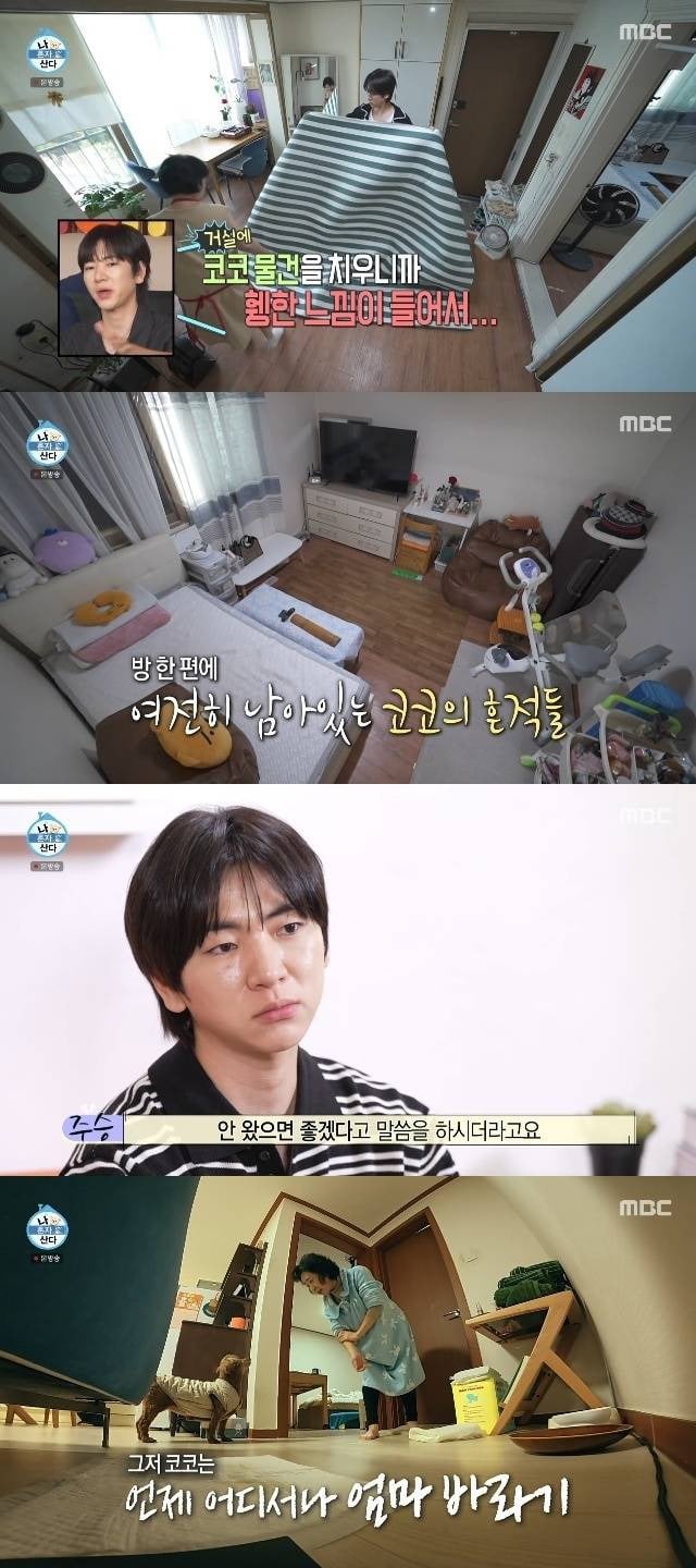 이주승 母, 반려견 코코 떠나고 아들 집 방문도 거부방에 유골함 여전 먹먹(나혼산) | 인스티즈