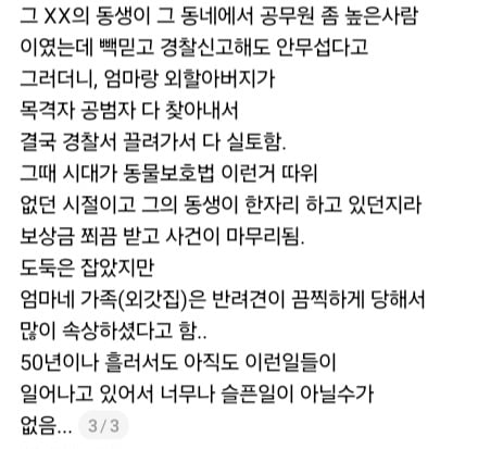 엄마께서 복날에 개도둑을 잡으신 ssul | 인스티즈