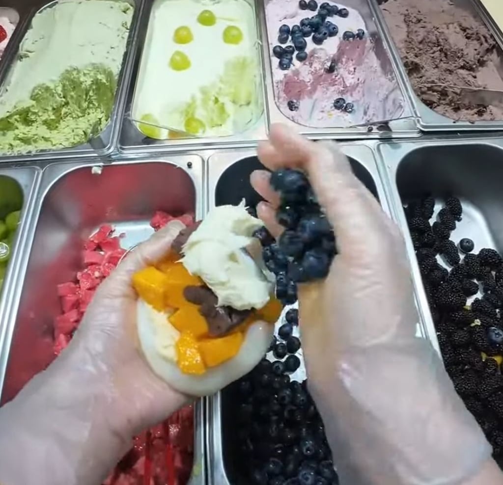 맛이 너무 궁금한 중국 대왕 과일 찹쌀떡 | 인스티즈