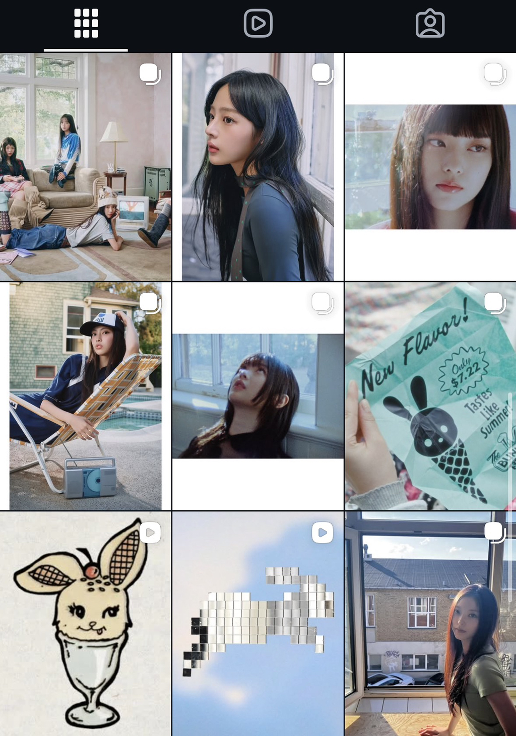 뉴진스 인스타 업로드 | 인스티즈