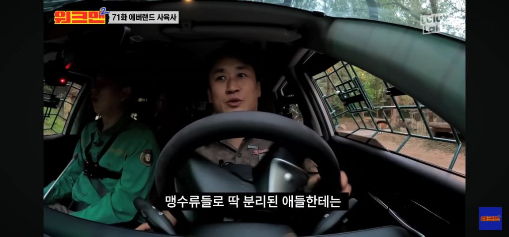 정말 무서운 소리를 정말 해맑게하는 에버랜드 사육사들 | 인스티즈