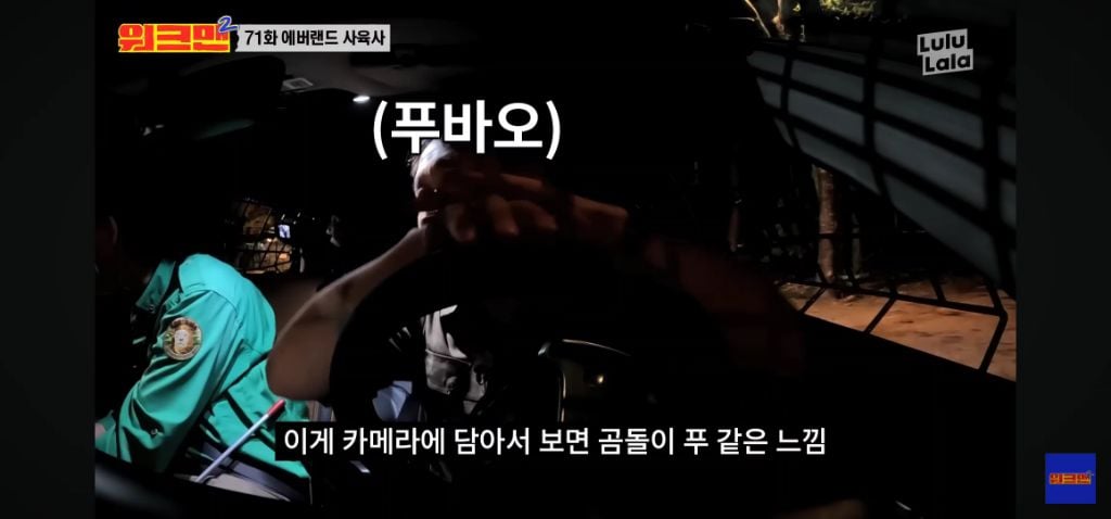 정말 무서운 소리를 정말 해맑게하는 에버랜드 사육사들 | 인스티즈