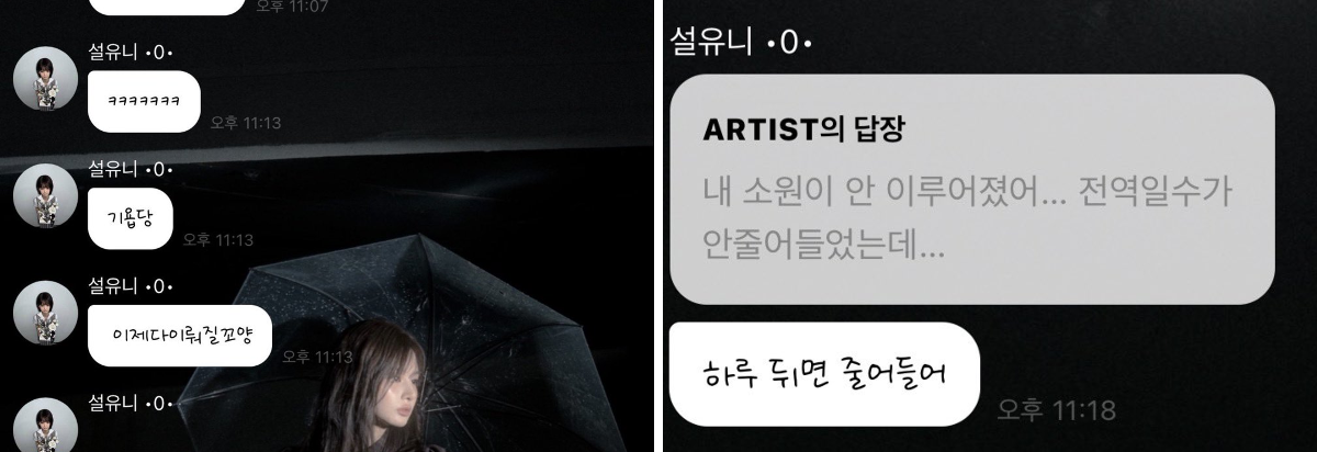 다정하고 현명하고 이성적인 설윤 버블 twt | 인스티즈