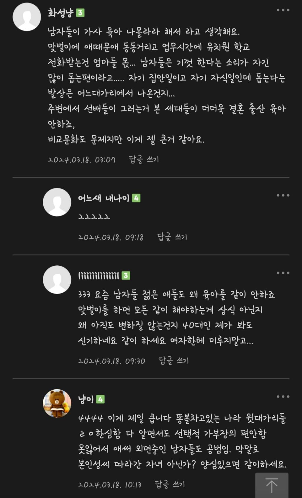 핫플난, 4050맘카페에서 말하는 요즘 출산율 떨어지는 이유 | 인스티즈