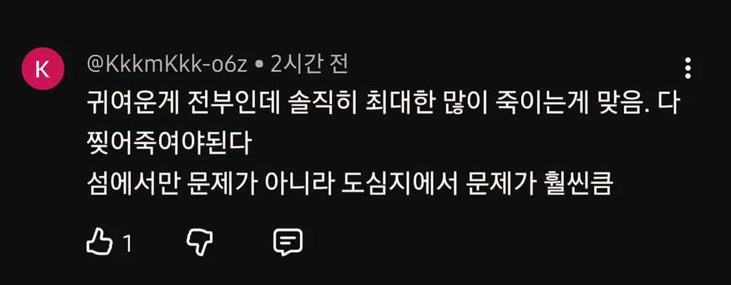 유튜버 새덕후 영상에 달린 끔찍한 댓글들 | 인스티즈
