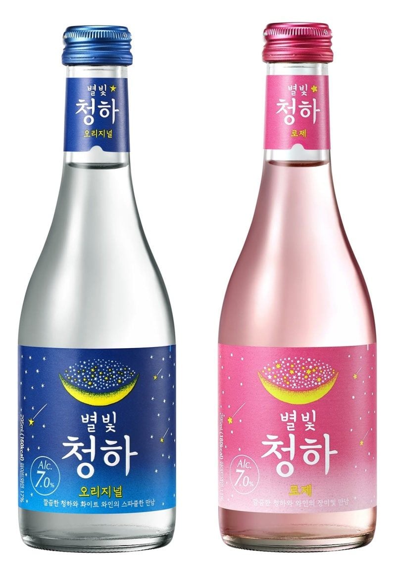 "출시 4년여만에 8000만병 판매" 롯데칠성, 탄산 청주 '별빛청하' 리뉴얼 | 인스티즈