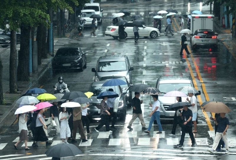 지독한 '7월 장마' 이번주 내내 퍼붓는다…"내일 출근길 물폭탄 비상” | 인스티즈