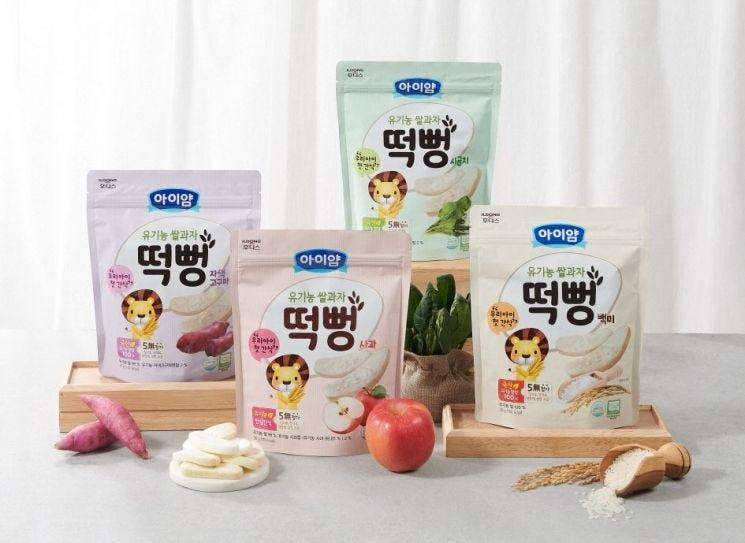 일동후디스 아이얌 '유기농 쌀과자 떡뻥' 누적 판매 2000만봉 돌파 | 인스티즈
