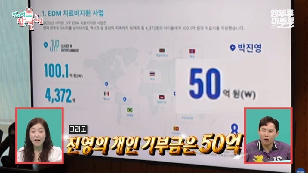 아픈데 가정이 어려운 아이들이 제발 좀 썼으면 좋겠다는 박진영&JYP엔터 | 인스티즈