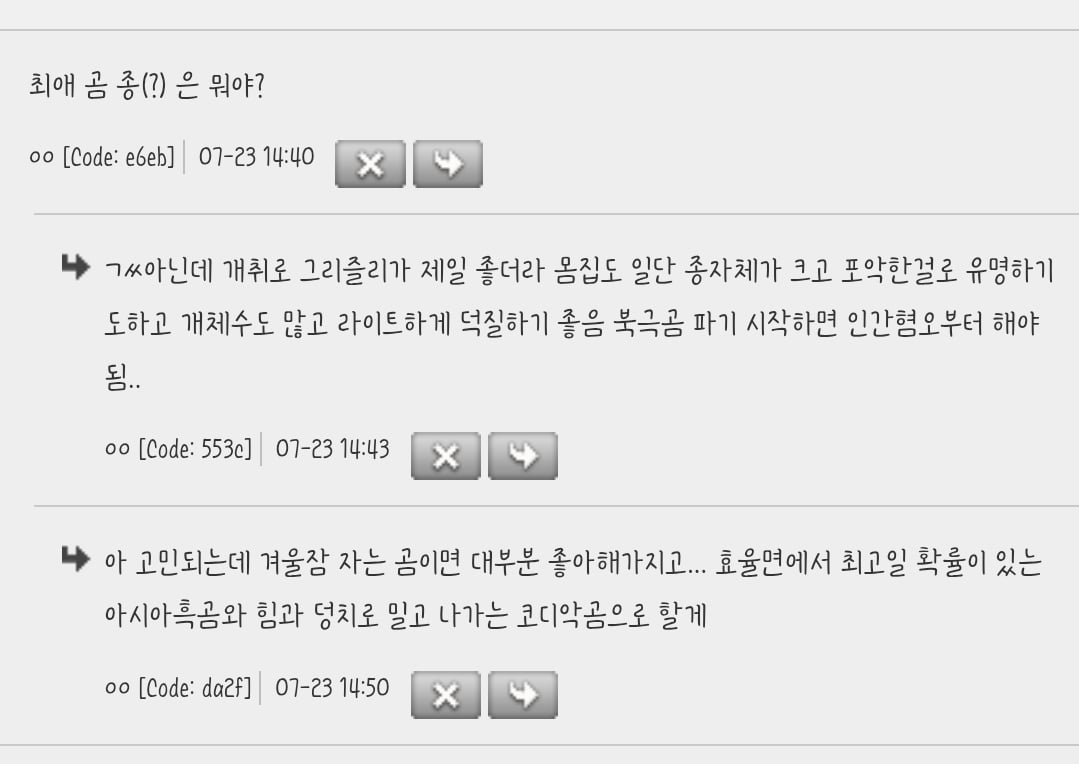 진지하게 곰이 추구미였음 | 인스티즈