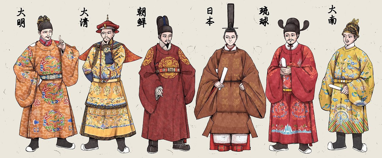 동아시아의 왕들 복장 | 인스티즈